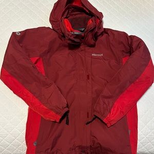 Marmot youth size large double layer ski jacket.